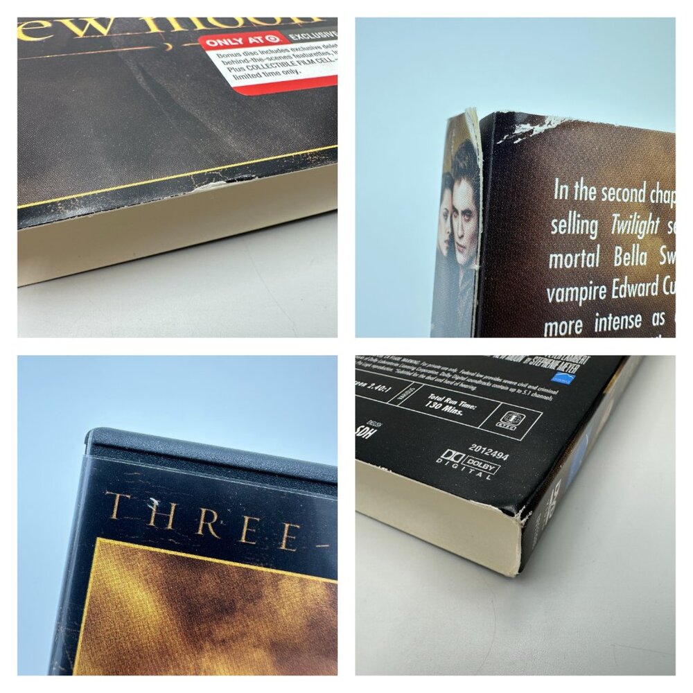 Twilight New Moon 3 Disc DVD Set with Jacob Film Cell # 2792 / 3500 - Picture 12 of 12